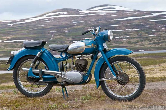 Husqvarna mod 281 Drömbågen 175cc, 1958